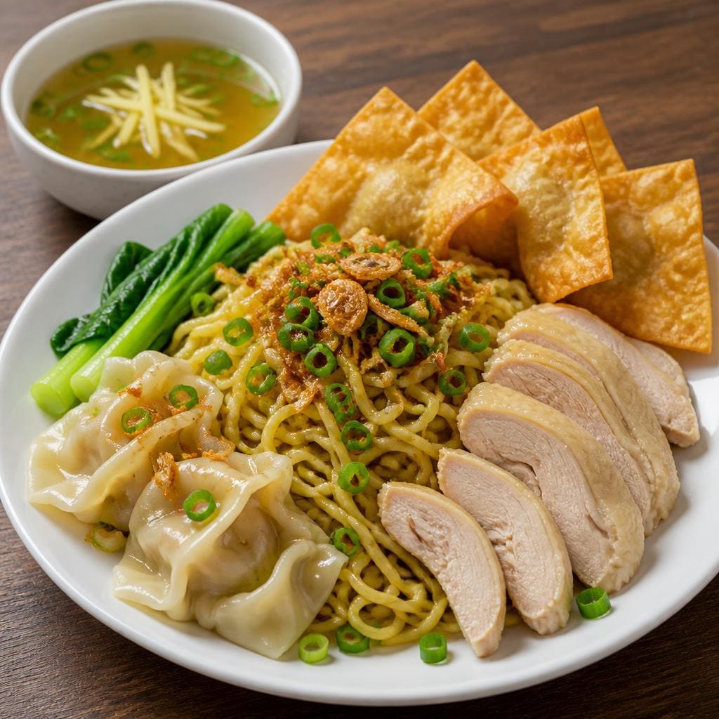 Bakmi Golek Bakmi Ayam Pangsit Rebus